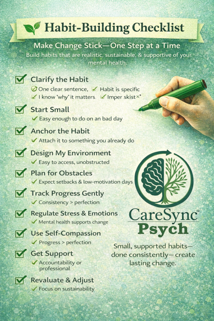 New Year, New Me? The Psychology of Making Habits Stick