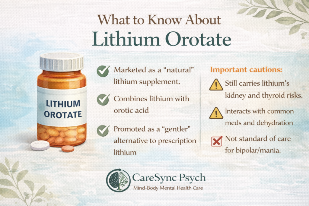 Lithium Orotate: What the New Science Suggests (and What It Doesn’t)