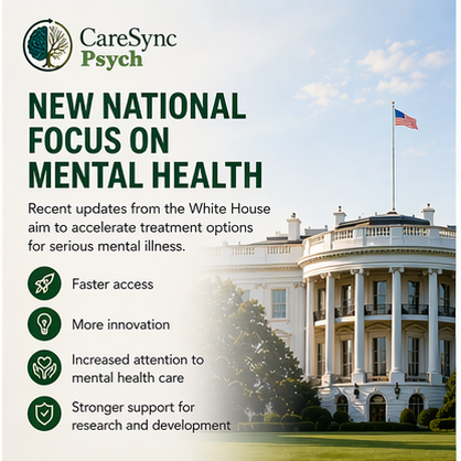 Mental Health In America Recent updates from White House on psychedelics in psychiatry
