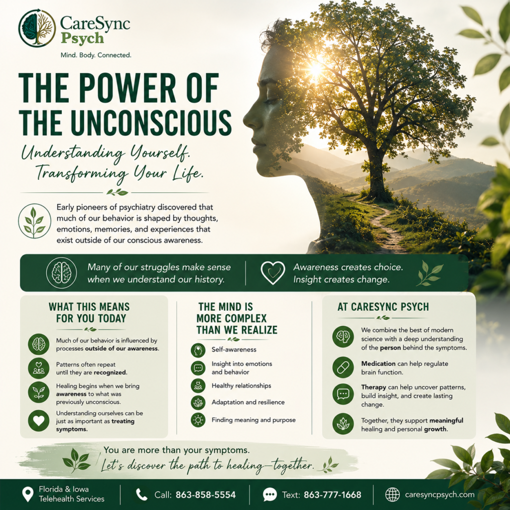 The Power of the Unconscious | Mental Health Growth and Self-Awareness | CareSync Psych