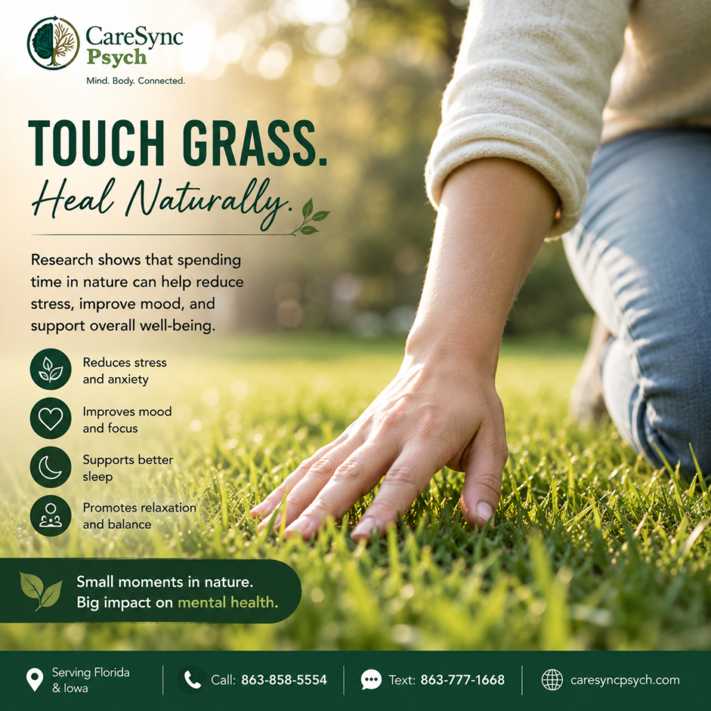 How Nature Supports Mental Health and Stress Reduction | CareSync Psych