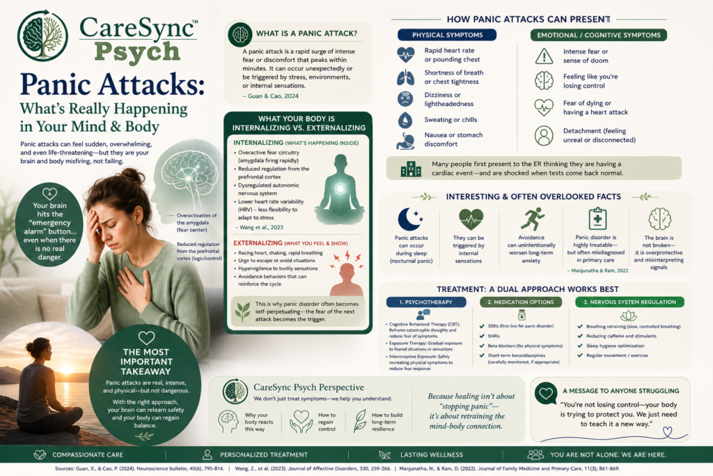 Panic Attacks: The Attack on Your Brain & Body and Finding Treatment