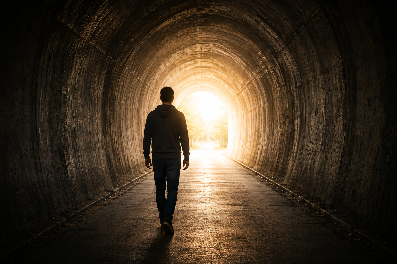 Hope and emotional healing representing progress in mental health treatment