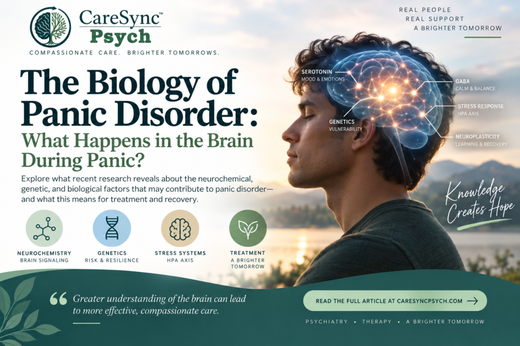 The Biology of Panic Disorder: What Happens in the Brain During Panic? | CareSync Psych