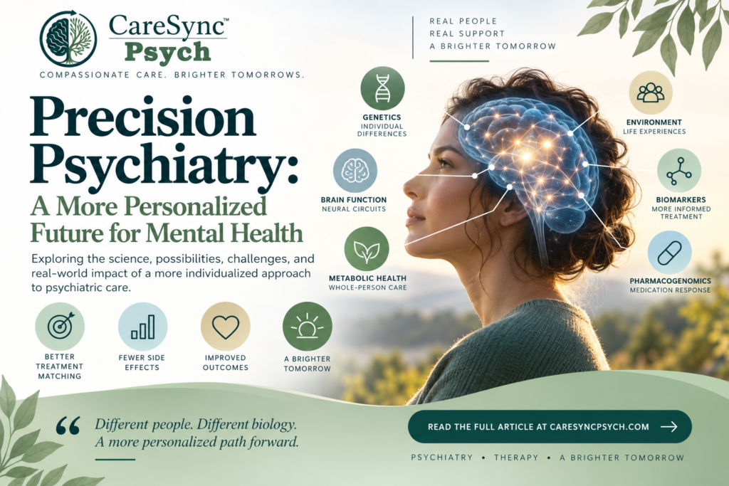 Precision Psychiatry: A More Personalized Future for Mental Health